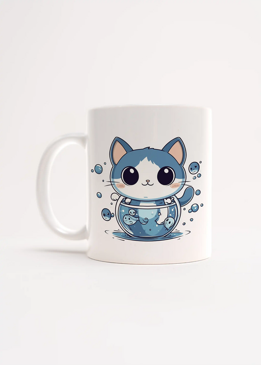 Sternzeichen: Fische - Katzentasse